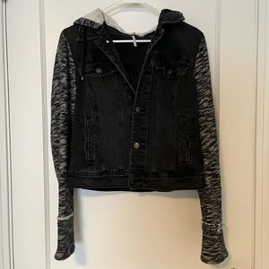 Free People Jean Jacket, Size M